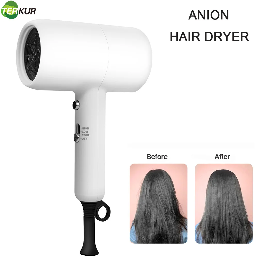 

Фен для волос Anion, 1600 Вт, 3 скорости, 2 режима
