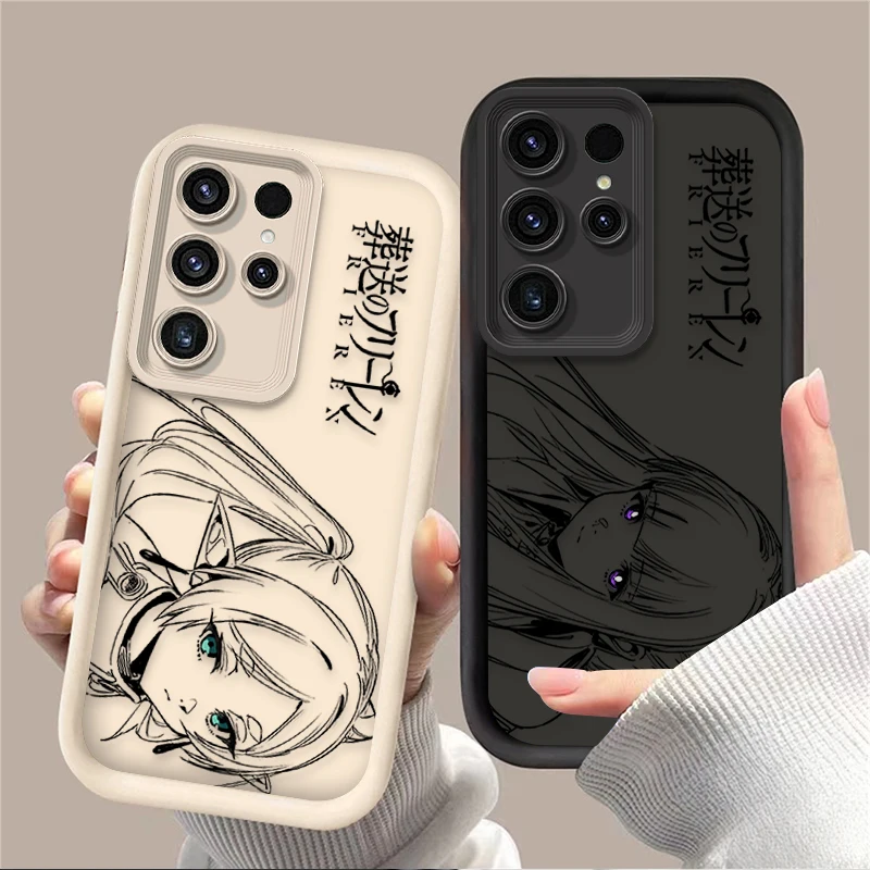 Anime Frieren Cute Girl Phone Case – Stylish Protective Cover