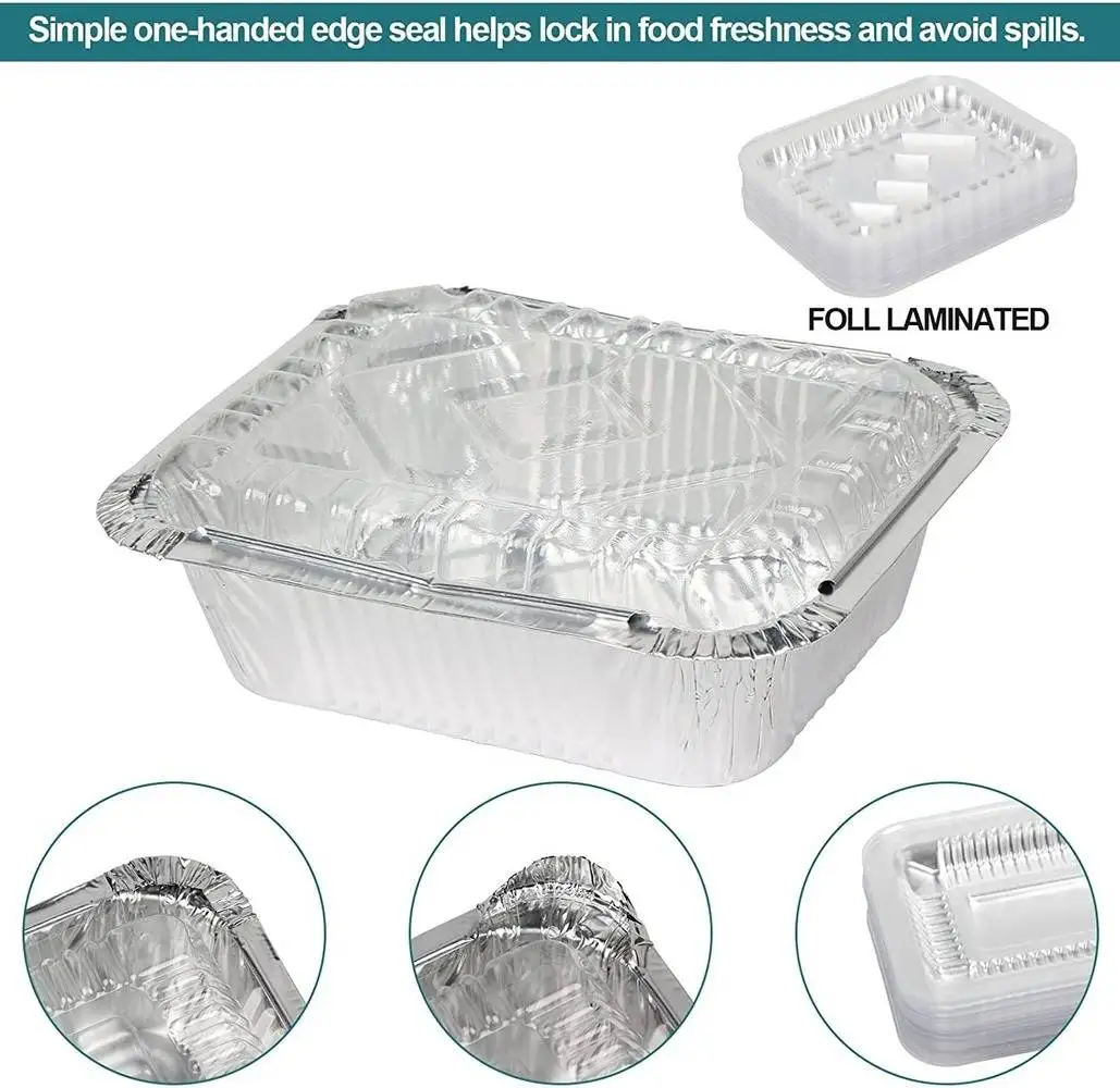OEM Logo Aluminium Foil for Food Packing Disposable Small Foil Tray Small  Aluminium Foil Container - China Aluminum Foil Containers, Disposable  Aluminum Foil Containers
