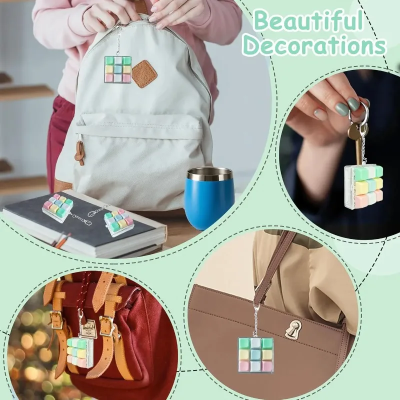 1-9 Key Keyboard Buttons, Keychain Toys, Funny Stress Relieving, Relaxing Fingers, Creative and Interesting Pendant Items