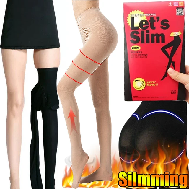 Slimming Tights Compression Stockings Women Elastic Tights Lift Up Pantyhose  Legs Shaper Long Socks High Waist Leggings - AliExpress