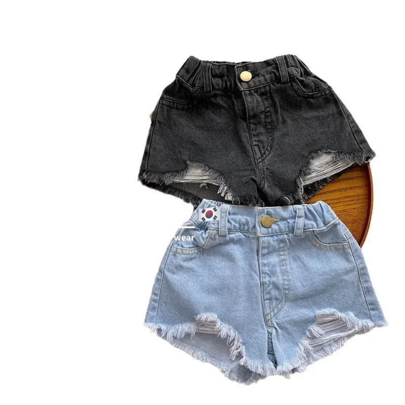 Baby Girls Denim Shorts Summer Jeans Pants Kids Children Casual Clothes