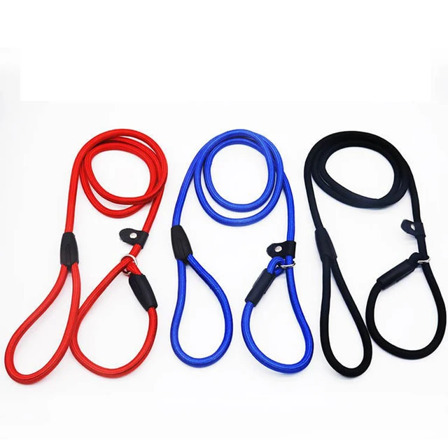 Pet Leash Rope Nylon Rope Pet Puppy Slip Lead Rope Dog Slip Leash Chain Collar Adjustable Dog Training Leash For Small Dog Pet Leash Rope Nylon Rope Pet Puppy Slip Lead Rope Dog Slip Leash Chain Collar Adjustable Dog Training Leash For Small Dog