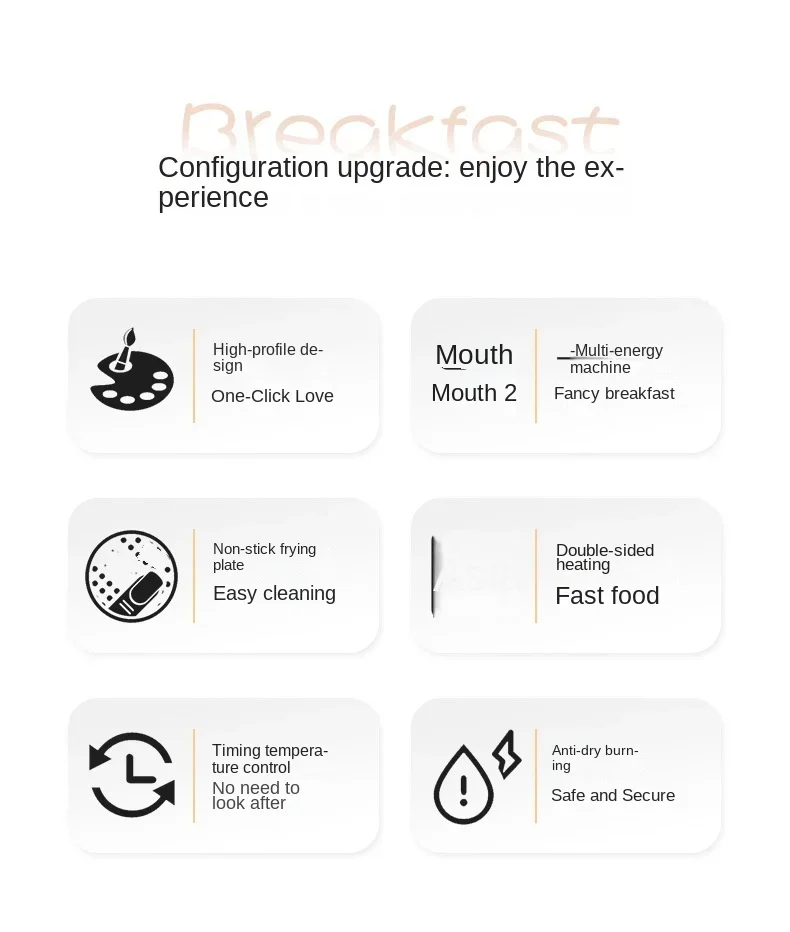Description Picture 3 of itemThree-in-one Breakfast Machine, Multi-function Household Oven, Automatic Toaster, Coffee Machine Toaster