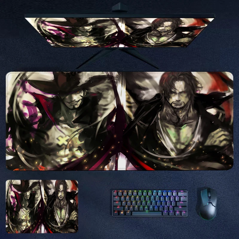 

Keyboard Mat Stitched Edge Mousepad Gear 5 Fifth Nika Man Mouse Pad Rubber Gaming Accessory Gamer XXL Carpets Non-slip Desk Mat