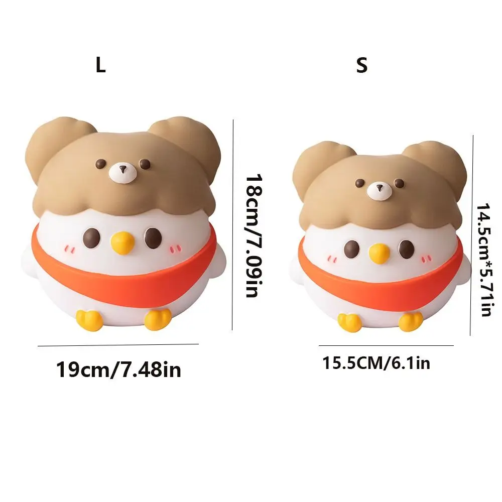 Savings Tank Parrot Piggy Bank Large Capacity Openable Cartoon Money Box Decorative Cartoon Animal Coin Saving Box Kid Toy