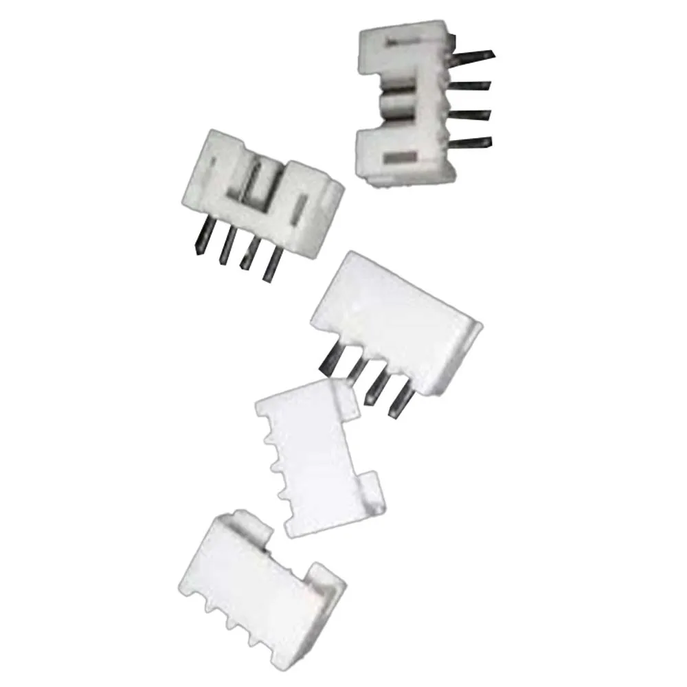 

100pcs/lot PH2.0mm straight pin Header 4P 4pin PH-4A PH-A wire Connector PH2.0 pitch spacing 180 angle PCB Car male Connectors