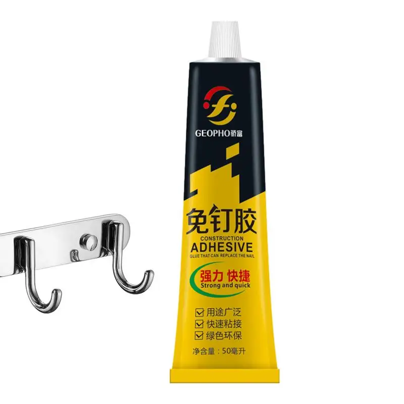 Super Glue Gel Waterproof Clear Strong Gel Adesivo 50Ml Forniture Multifunzionali Per Incollaggio Ad Asciugatura Rapida Per Mattoni In Ceramica Di Pie