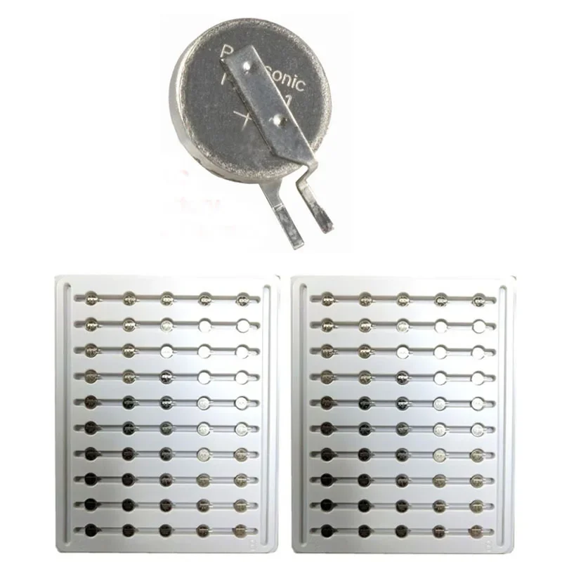 

Партия 50 шт. Оригинальный Новый ML621 ML621S ML-621S/DN 3 в 5,5 мАч перезаряжаемый RTC кнопочный аккумулятор с штыревыми разъемами для Panasonic