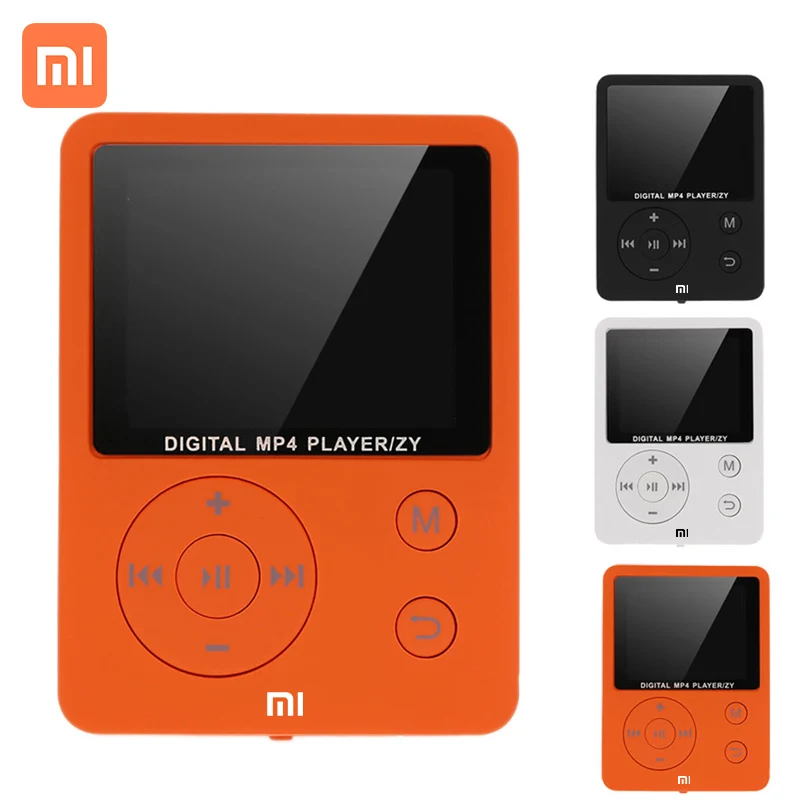 

Xiaomi Walkman MP3 MP4 Player FM Radio Voice HiFi Lossless Music Recorder With 64GB Micro Memory TF Card Build-in Speaker E-Book