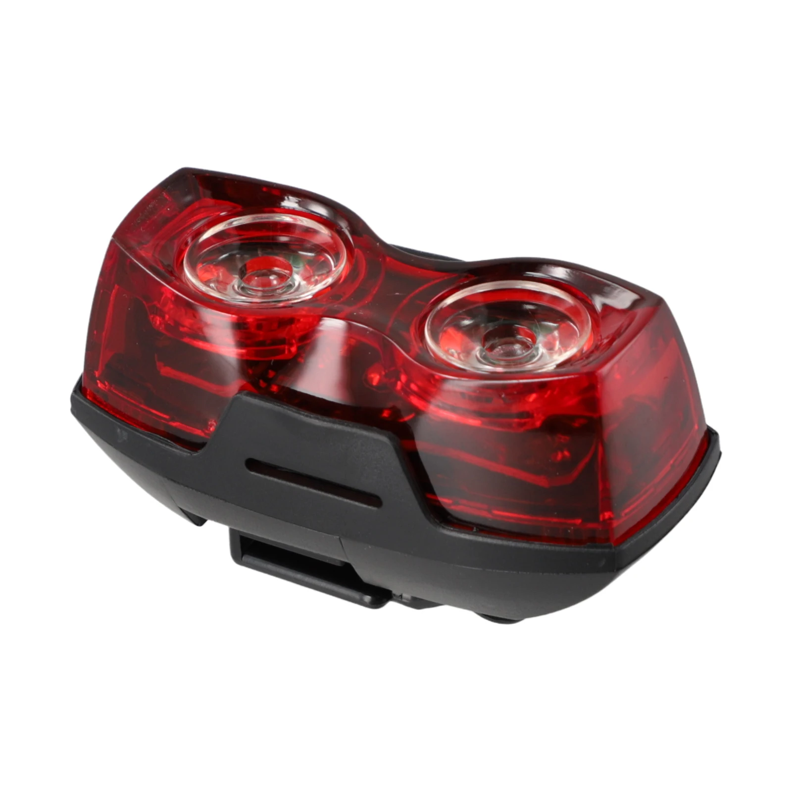 Mountain Bike Tail Light Bike Red Horizontal Or Vertical Lightweight Compact 2 AAA Batteries