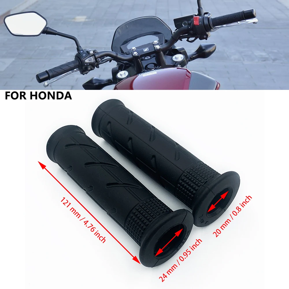 

Резиновые ручки для мотоциклов Honda CBR250R CB300R CB300F CBR300R CB650R CBR400, 7/8 дюйма, 22 мм