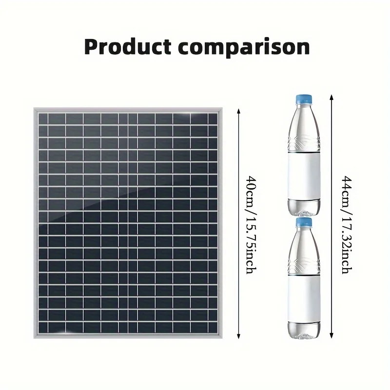 High-Efficiency 1000W Solar Panel with Durable Aluminum Frame for Versatile Applications