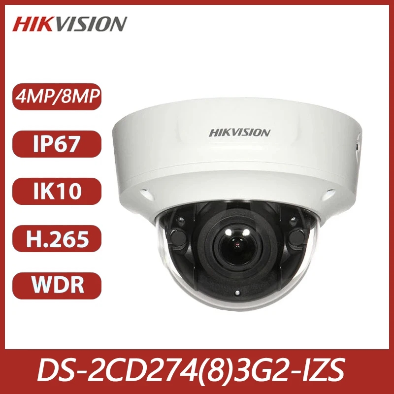 

Камера видеонаблюдения HIKVISION, 4 МП, 8 МП