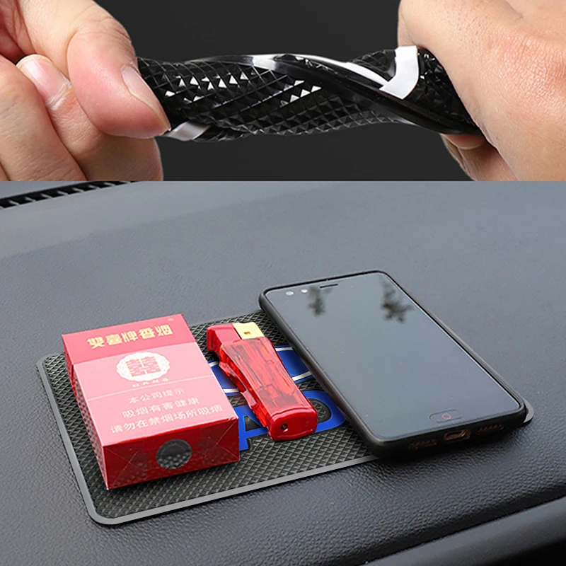 Car Non Slip Mat PVC Car Styling Anti-Slip Mat Silicone Dashboard Non-Slip Pad For Lada Niva Vesta Samara Kalina Priora Granta Largus Accessories