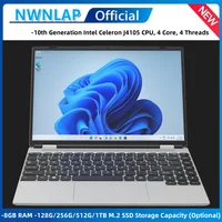 2023 NEW Ram 16G DDR4 ROM 128G SSD  N5095 14 Inch Intel Quad Core Windows 10 Pro Cheap Student Laptop Computer 2