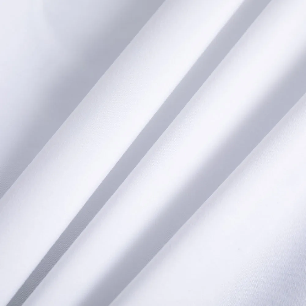 White Solid color Waterproof Polyester Bed Fitted Sheet Mattress Cover Sabana,(no pillowcas)90/120/150/160/180/200/220,7 size 3