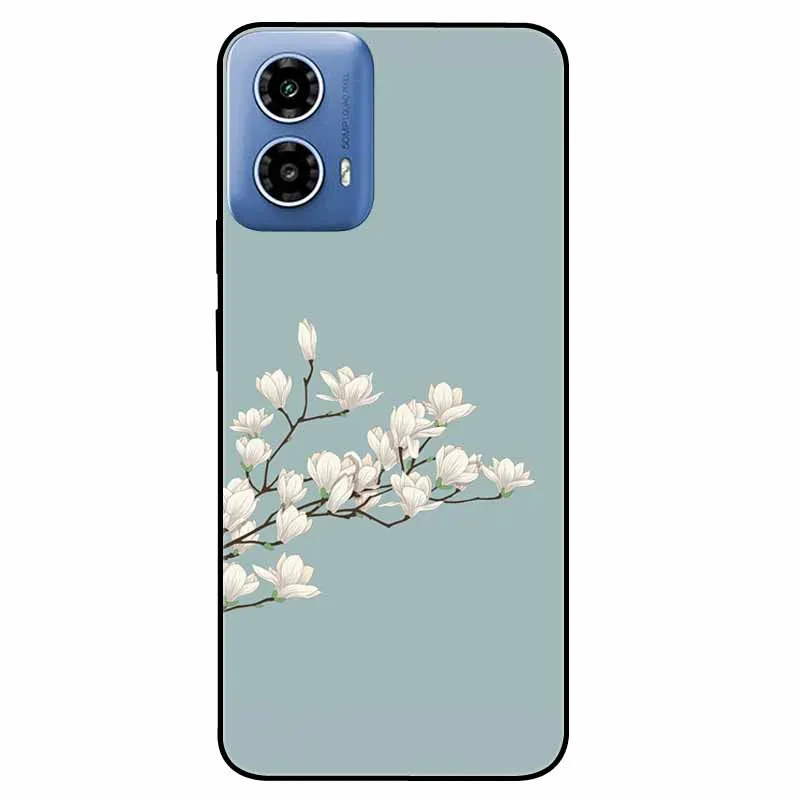 Soft Silicone Fashion Animals TPU Bumper Luxury Phone Case with Painted Design