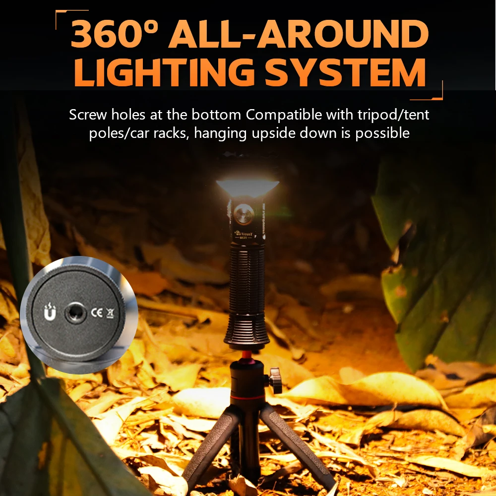 【新品未使用】TrustFire TC50 5100lm LEDライト ランタン Trustfire TC50 5100LM Rechargeable Tactical Flashlight Torch