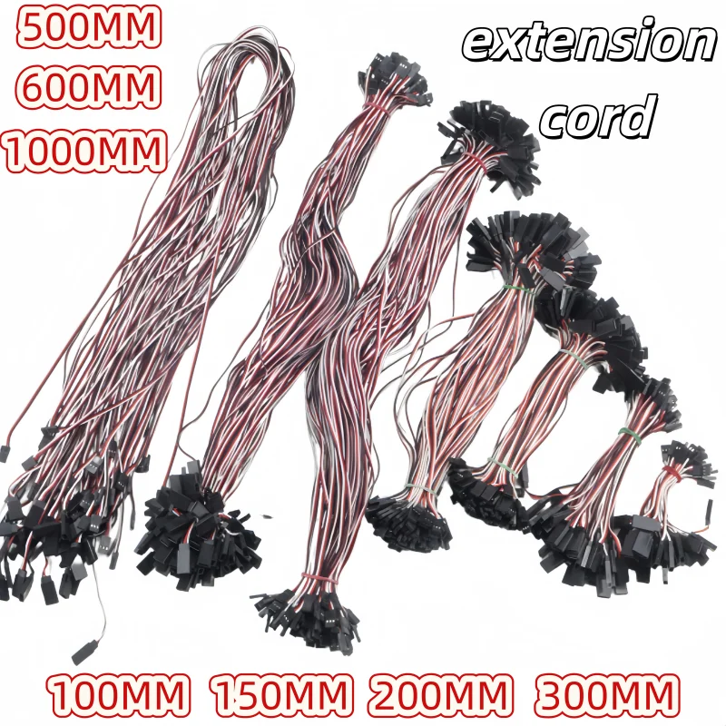 Détail des connecteurs et du câblage des fils RC, lot de 10 pièces