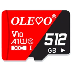 Memory Card 512GB 256GB 128GB Flash MemoryCard Class 10 High Speed Micro mini sd 64GB 32GB 16GB 8GB TF Card Gift cartoon key