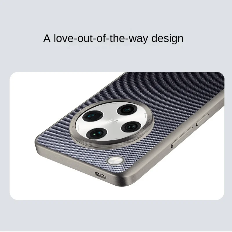 Luxury Vegan Leather Grain Protective Back Cover Case