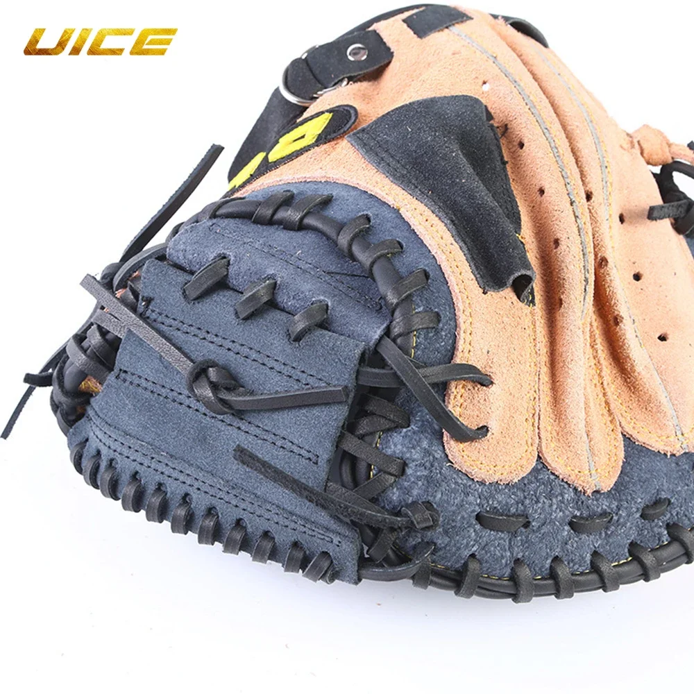 Baseball Glove Outdoor Sports Leather Baseball Catcher Glove Softball Practice Equipment Size 12.5 Left Hand Adult Training