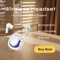 Transparent Shell Bluetooth Earphones Wireless In-Ear Headphones with Microphone for Sports And Running Headphones Game - Image 3