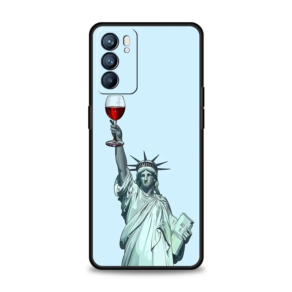 Artistic David and Mona Lisa Phone Case - Elegant Design Cover