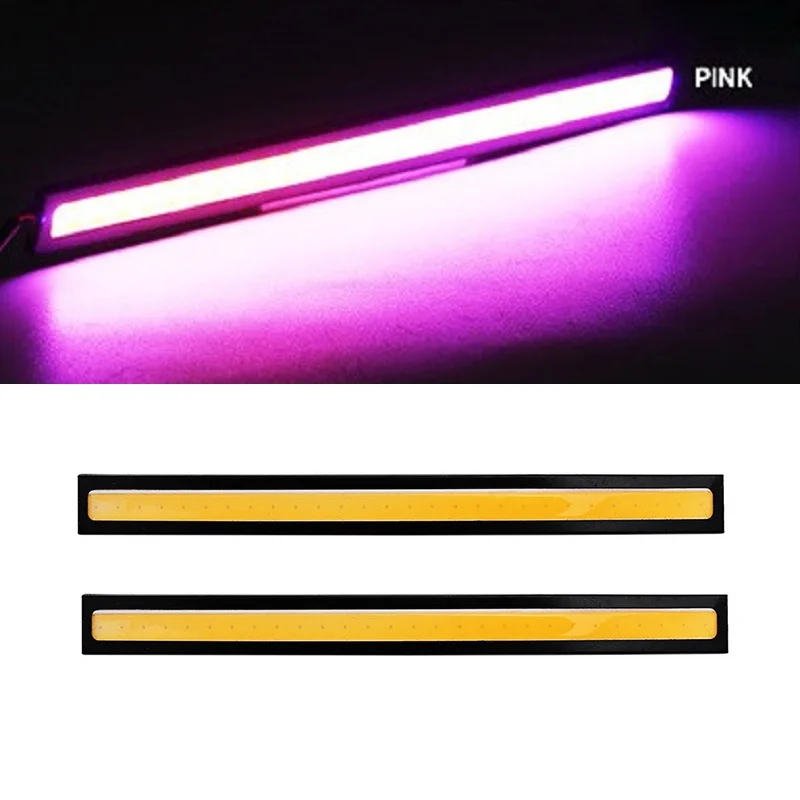 ตัวเลือกสินค้า ไฟ LED DRL 2 ชิ้น 17 ซม. สำหรับรถยนต์ ทำงานอัตโนมัติ