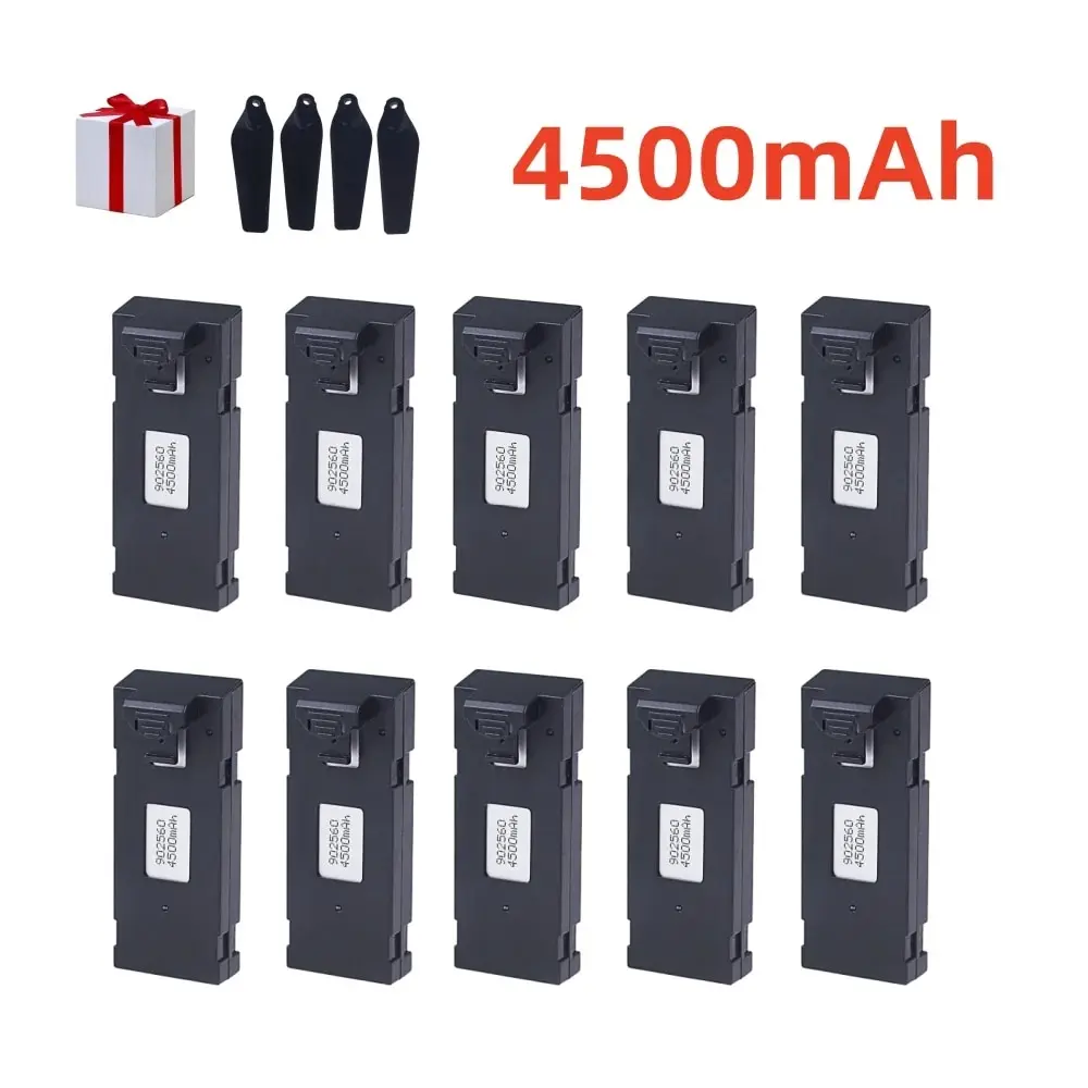 Lot de 10 Batteries E88 pour Drone - Accessoires de Rechange