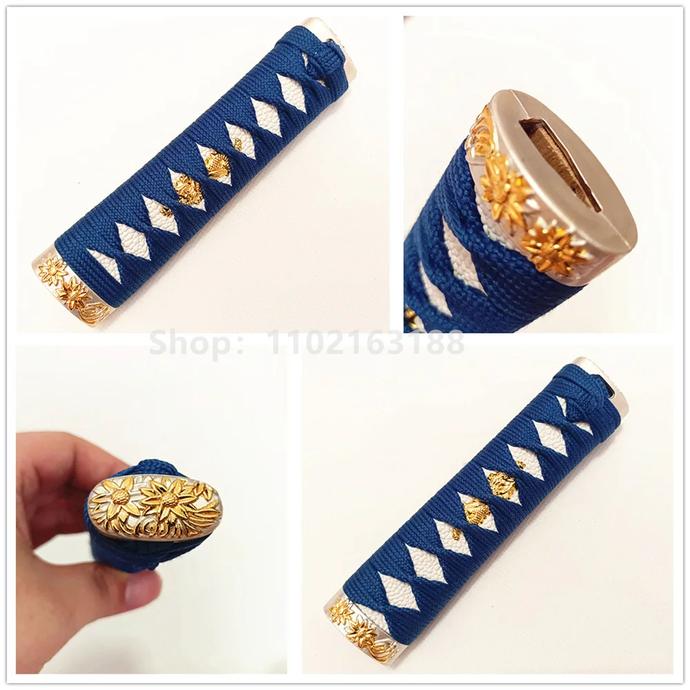 

Handle Tsuka Hilt Alloy Fuchi Kashira Menuki For Japanese Real Japan Samurai Katana Sword Tanto Wakizashi Fittings Accessories