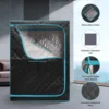 Two Person Steam Sauna Set for Home Use, Portable Sauna Tent for 1 or 2 Person Full Body Spa, Two 4 Liter Steamers, Two Foldable 3