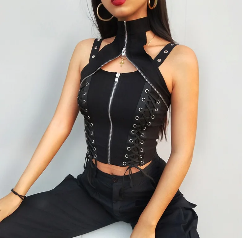 

Hot Selling Spring and Summer Hot Selling Suspender Bra Bottom Shirt Sexy Vest
