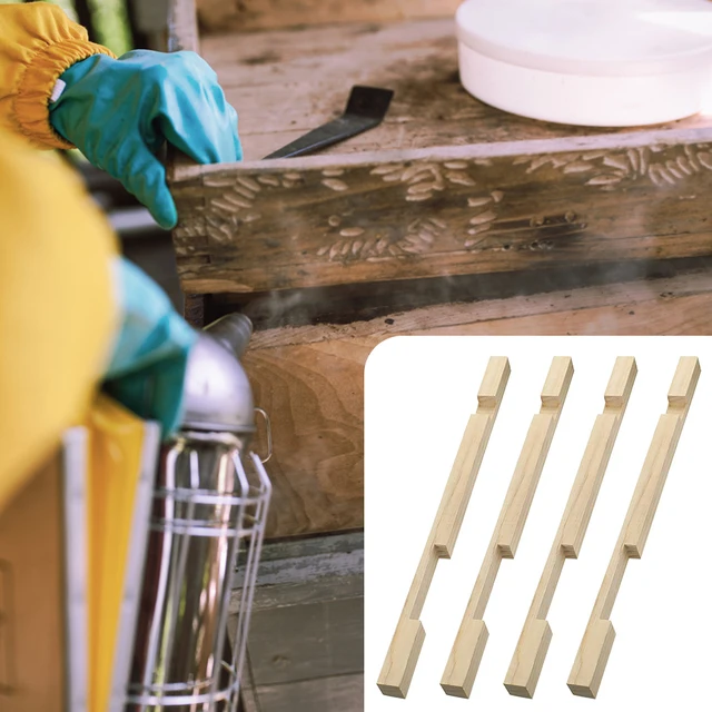 Méhkas Bejárat Reduktora Fa Méh Kaptár Reduktor A Méhészetvezérlés Szellőztetéséhez És Mézes Rablók Kiszállításához Méhészkészletek - Image 5