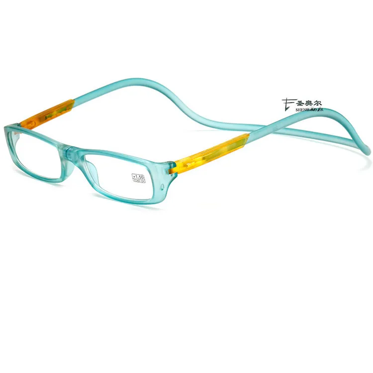 Presbyopic Glasses Presbyopia Protection Rotatable Eye Strong Magnetic Stone Man Mirror Transparent Acetate Goggles