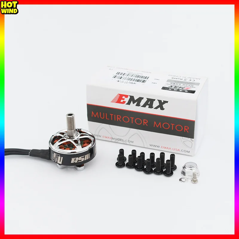 

Emax Rsiii 2306 2207 Racing Brushless Motor 3-6s High Performance Traversing Aircraft Fpv Model Motor