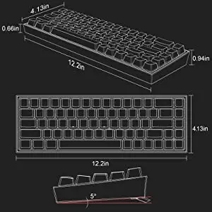 Redragon K673 PRO Draadloos Gasket RGB Gaming Toetsenbord 3 Modi 81 Toetsen Compact Mechanisch Toetsenbord Met Hot Swap Socket Speciale Knop Bediening Geluid kopen vanaf een prijs van 109 Redragon K673 PRO Draadloos Gasket RGB Gaming Toetsenbord 3 Modi 81 Toetsen Compact Mechanisch Toetsenbord Met Hot Swap Socket Speciale Knop Bediening Geluid kopen vanaf een prijs van 109