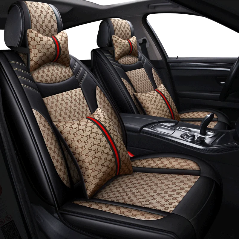 WZBWZX Leather Car Seat Cover for Maserati all models GranTurismo