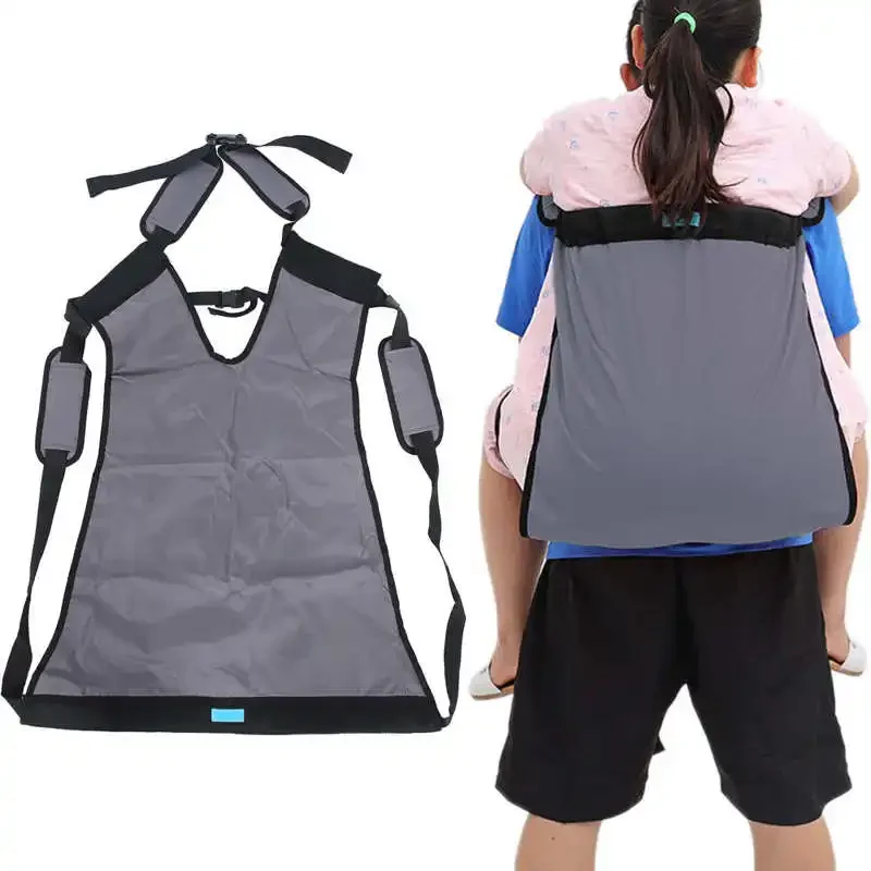 2 Sizes Patient Lift Elderly Shifting Sling Carrier Disabled Strap Up Down Stairs to Wheelchair Moving Transfer Belt Mat