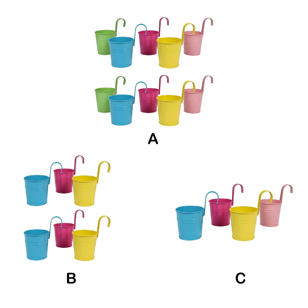 

Stylish Planter Pot For Flowers For Balconies Indoor And Outdoor Decor Perfect For Flowers Durable Hanging Flower Pot