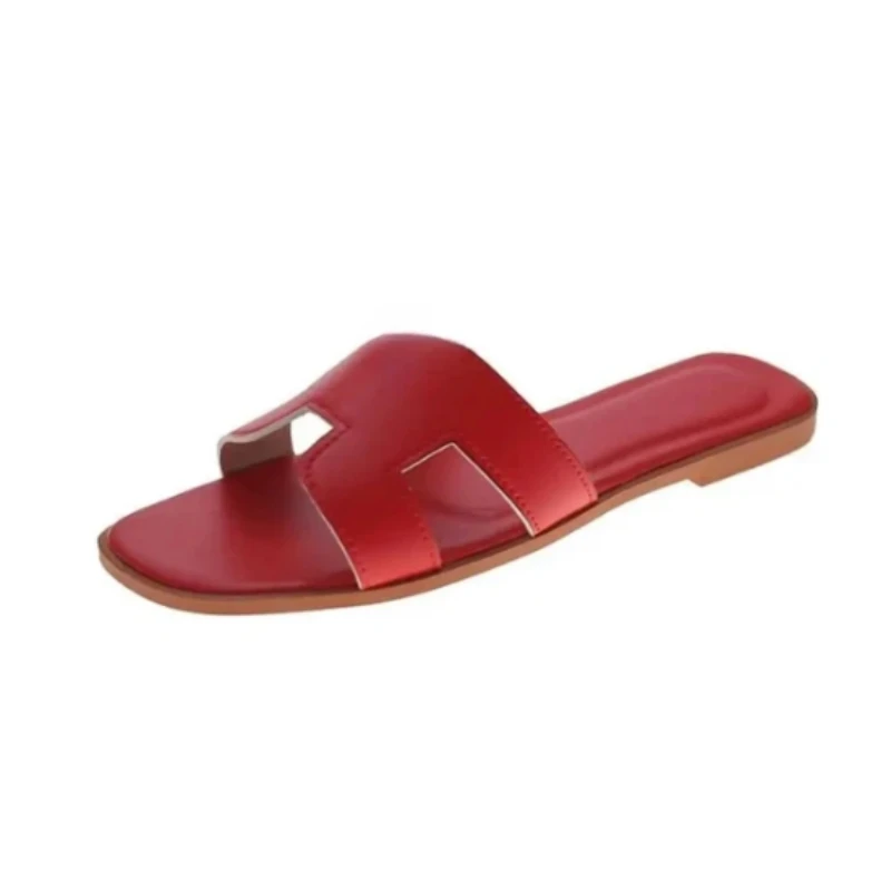 trend New Summer Slippers Women Flat Luxury Outdoor Beach Flip Flops Female Sandals Trend Brand Design Slides Shoes Woman