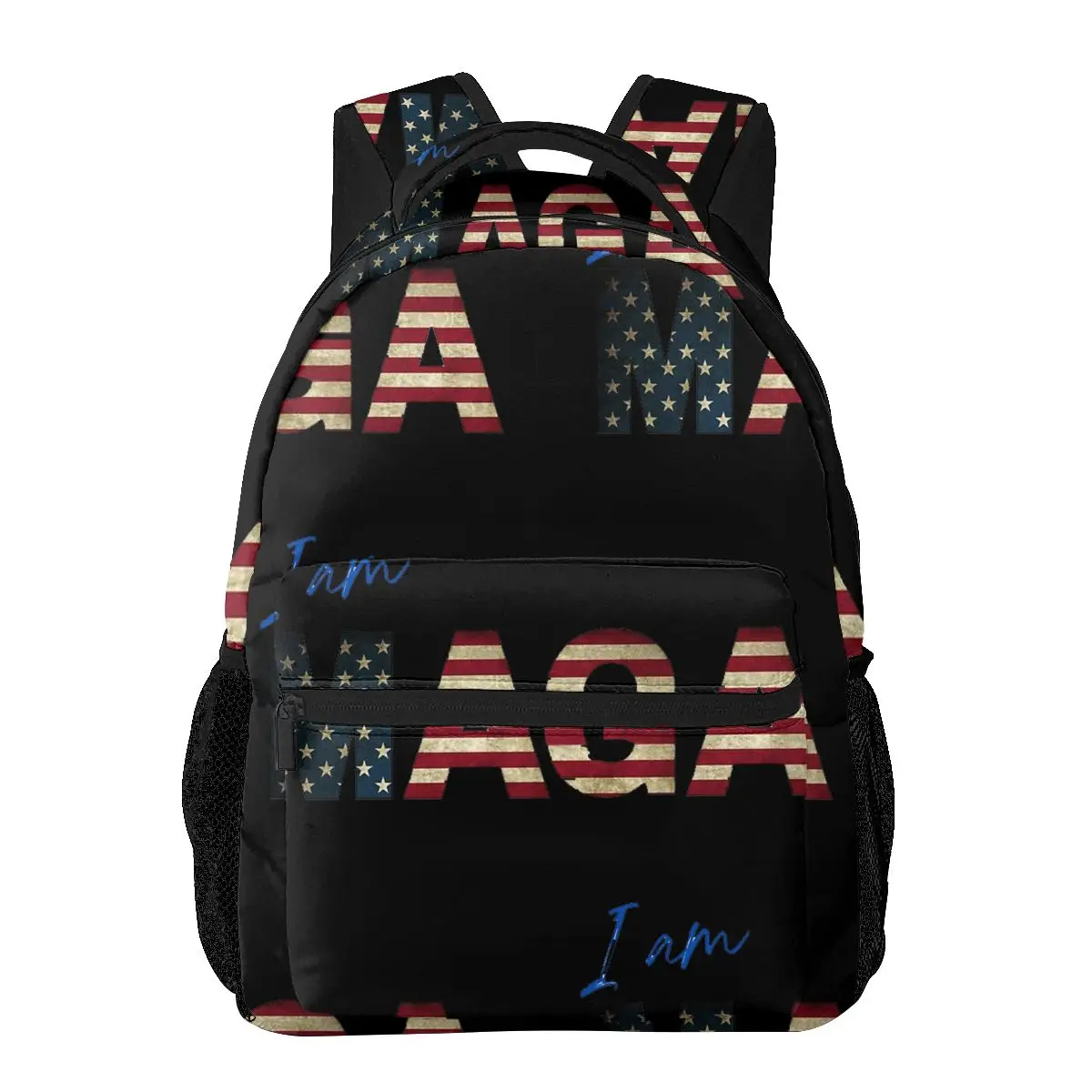 I Am MAGA Casual Backpack Unisex Students Leisure Travel Computer Backpack