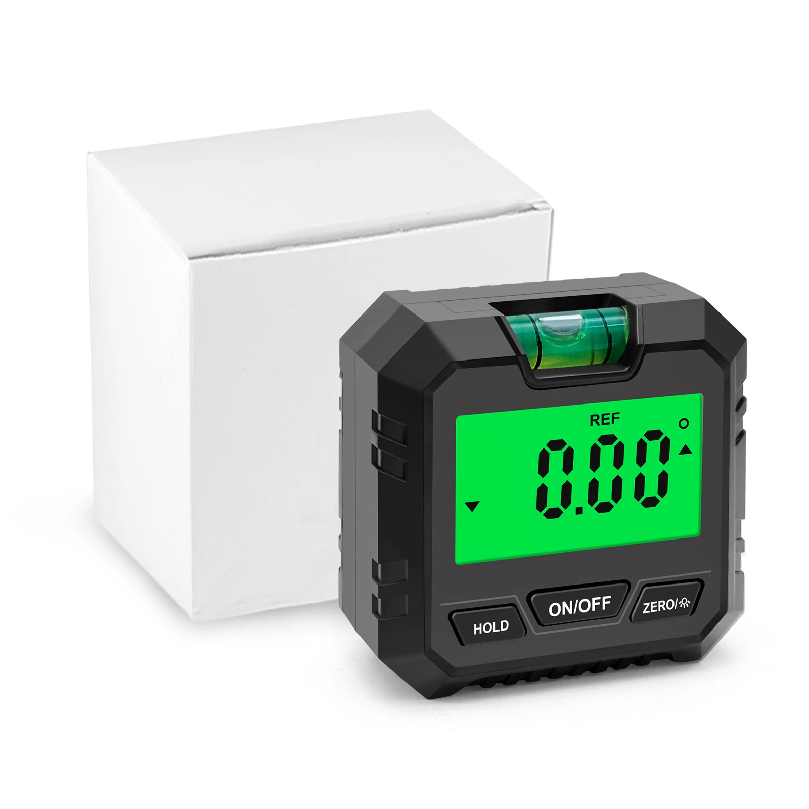 Digitales Winkelmesser 360° ° Mini-Neigungsmesser mit magnetischer Basis, elektronisches Universal-Winkelmesser-Messwerkzeug – Detail 7