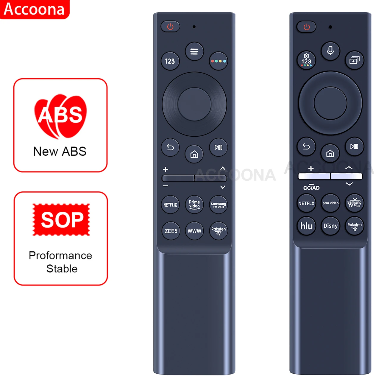 Telecomando Vocale Bluetooth Ir Universale Per Samsung Neo Led Qled 4K 8K Uhd Hdr Smart Tv