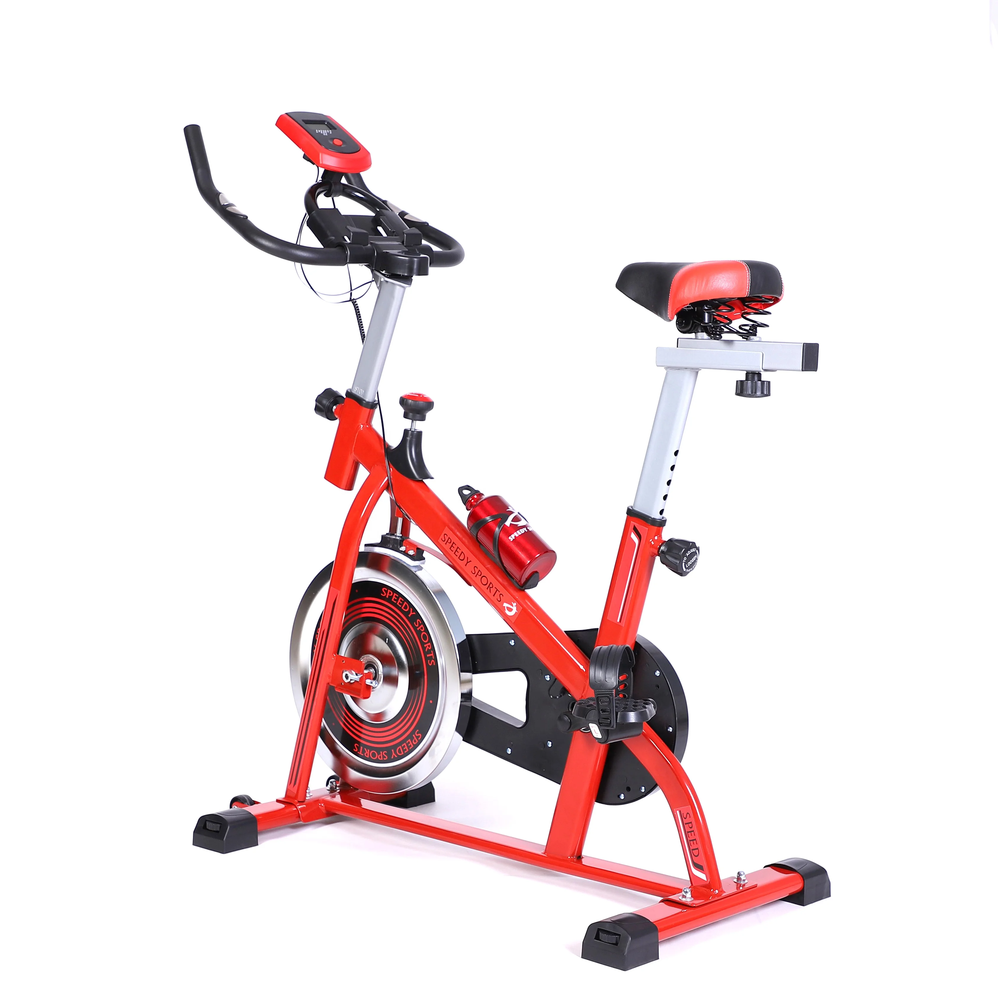 Indoor Fitness Sport Equipment Commercial Steel Exercise Bike Brake System for Home and Gym Use