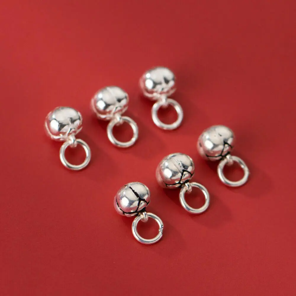 

5pcs/Lot 925 Sterling Silver Lovely Persimmon Charm Pendant 2 Color