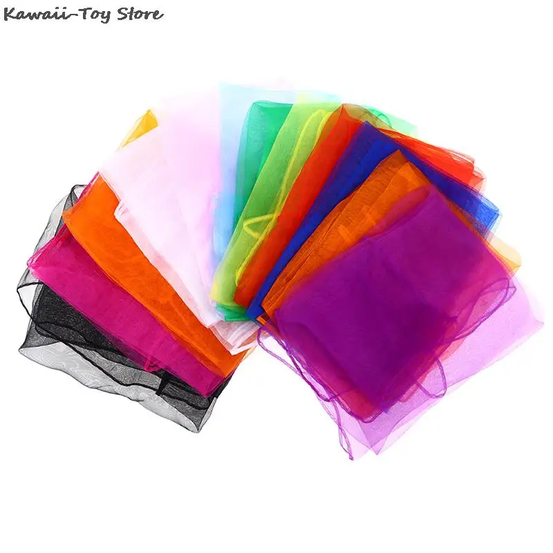 6 Colors Gymnastics Scarves For Outdoor Game Toys Dancing And Juggling Towels Candy Colored Gym Towel Dance Gauze | Игрушки и хобби