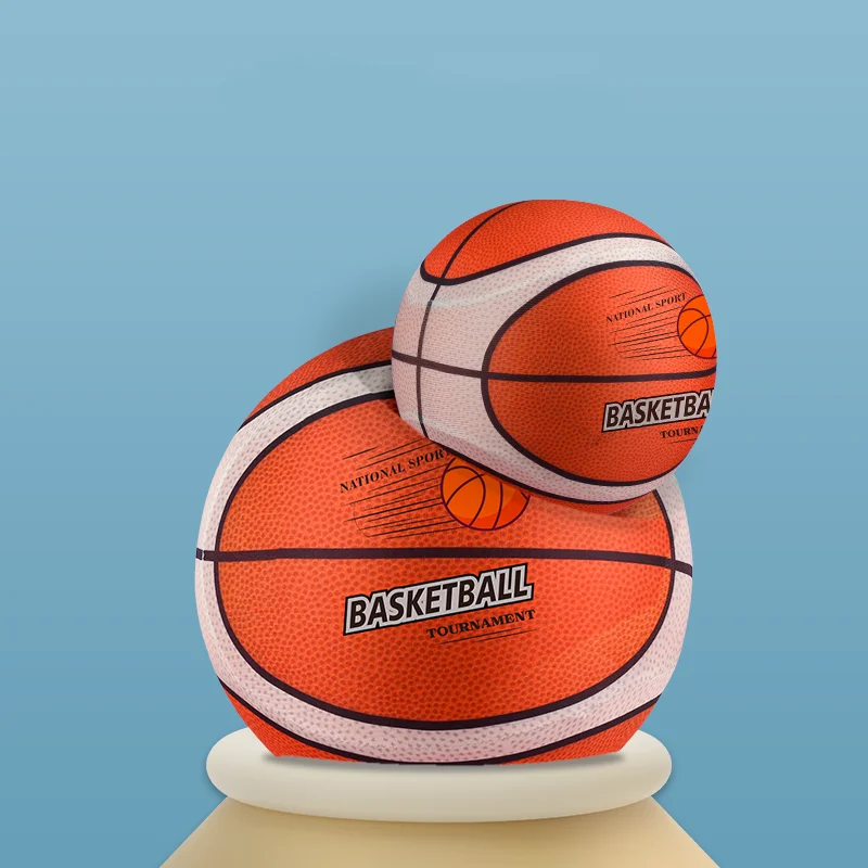 Bouncing Mute Silent Basketball Squeezable Mute Bouncing Basketball Indoor Silent Ball Foam Cloth Wrapped Package