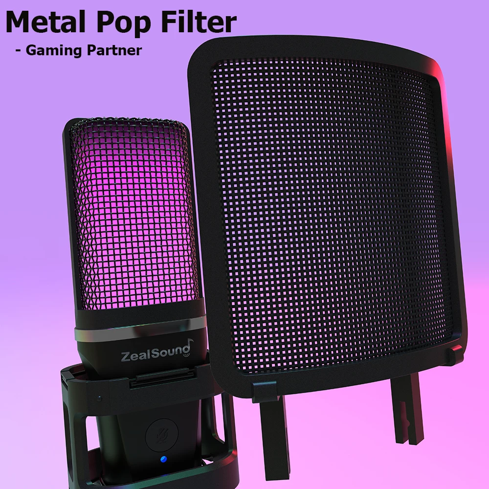 USB Microphone for Gaming Mic for PS4/ PS5/ Mac,Condenser